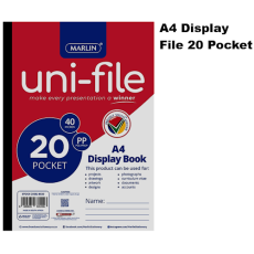 Marlin Uni-file Display Files 20 pocket 
